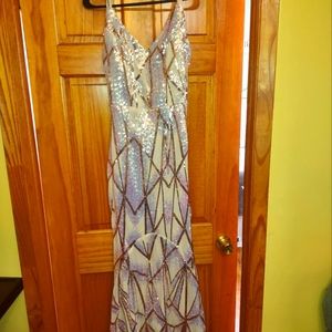 Beautiful Amazing sequin Evening dress